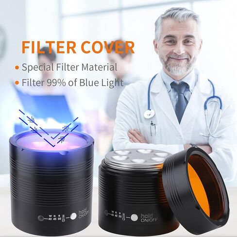 سخان مركب من راتينج الأسنان من Faruijie - جهاز تسخين المواد المركبة للأسنان منعم AR لتحسين خصائص الراتنج مع غطاء مرشح الضوء 40 درجة مئوية/45 درجة مئوية/50 درجة مئوية 110 فولت in Kuwait