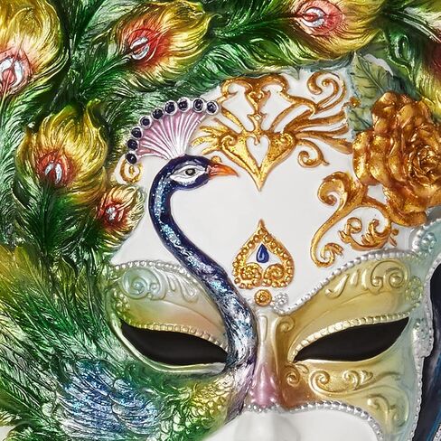 Design Toscano Butterfly Wings Masks of Venice Wall Sculpture, 13 Inch, Polyresin, Full Color in Saudi Arabia
