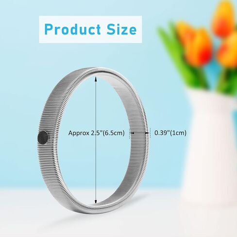 6 قطع من Coolrunner 6 قطع من حوامل القمصان المرنة المضادة للانزلاق، شارات معدنية للفرقة، أربطة مطاطية، حوامل الأكمام المرنة in Kuwait