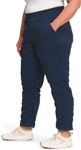 بنطال Aphrodite 2.0 للسيدات من THE NORTH FACE (مقاس قياسي ومقاس كبير)، أزرق داكن، 1X عادي in Kuwait