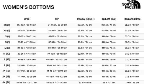بنطال Aphrodite 2.0 للسيدات من THE NORTH FACE (مقاس قياسي ومقاس كبير)، أزرق داكن، 1X عادي in Kuwait
