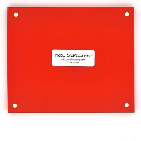 Quilting Ruler Rack - Desktop 20 Slot Ruler Holder Organizer and Storage - Made in USA (Pink) in Saudi Arabia