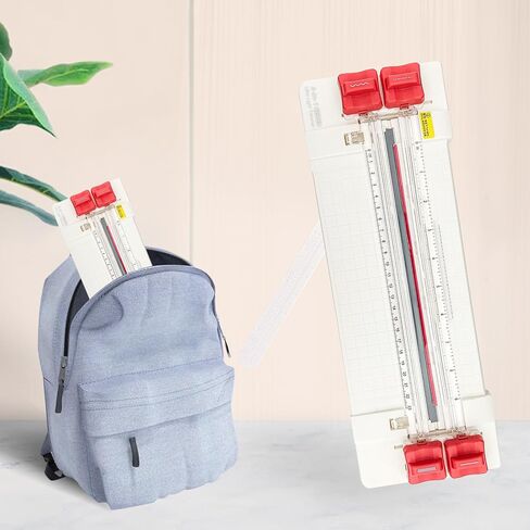 ماكينة تشذيب الورق المنزلقة 4 في 1 مقاس A4 متعددة الوظائف مع جهاز حماية تلقائي للسلامة لقطع المنحنيات، أربعة أوضاع للقطع والمستقيم والمطوي، مناسبة للصور وورق الحرف اليدوية والكوبونات in Kuwait