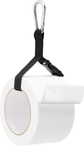 شريط MyLifeUNIT Gaffers أبيض، 7.62 سم ​​× 30 ياردة، شريط Gaffer شديد التحمل مع حامل شريط الخصر، شريط لاصق ذاتي التمزق للاستخدام الاحترافي in Kuwait