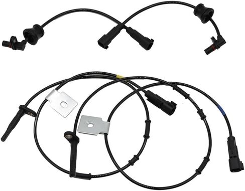 Nakkaa ABS Wheel Speed Sensor Front Rear-Left/Right 20811372/970046 Compatible with Equinox 2010-2017 ABS Speed Sensors in Saudi Arabia