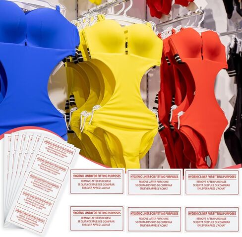 Weekgrat 250 Pcs Adhesive Protective Hygiene Try on Stickers Panty Liner Underwear Liners Women Clear Panty Hygiene Strips for Swimwear Women Bathing Suit Lingerie Bikini Swimsuits Barrier, 4x2 Inch in Saudi Arabia