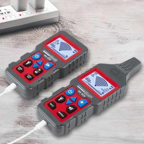 QDTimes Cable and Network Tester NF-826 High Voltage Wire Tracker Portable Telephone Cable Locator Underground Pipe Detector Professional Cable Finder in Saudi Arabia