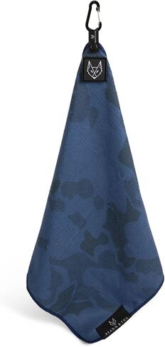 Brawn & Fox Magnetic Golf Towel (Blue) in Saudi Arabia