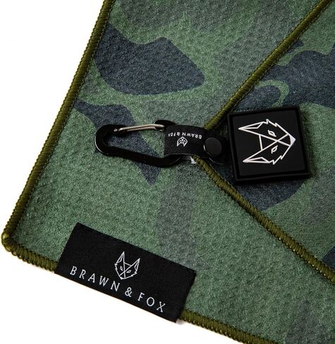 Brawn & Fox Magnetic Golf Towel (Blue) in Saudi Arabia