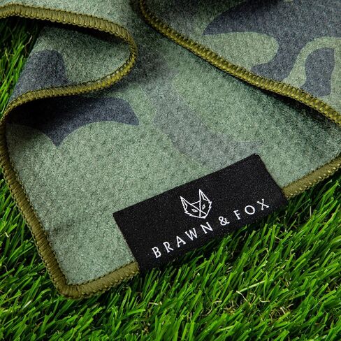 Brawn & Fox Magnetic Golf Towel (Blue) in Saudi Arabia