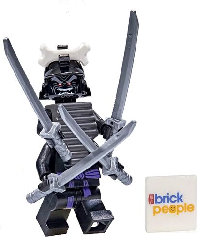 LEGO Ninjago: Lord Garmadon (Legacy) with 4 Arms and Swords in Saudi Arabia