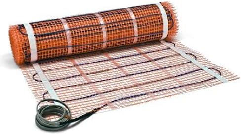 سجادة تدفئة كهربائية تحت الأرضية من SunTouch TapeMat بقدرة 120 فولت، 2.0 × 7.5 بوصة (15 قدم مربع)، برتقالي in Kuwait