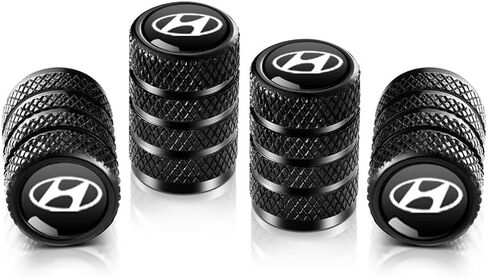 Metal Auto Tire Valve Stem Compatible with Honda Civic CR-V CRV Accord Pilot LX EX EX-L Series Accessories 4pcs Black in Saudi Arabia