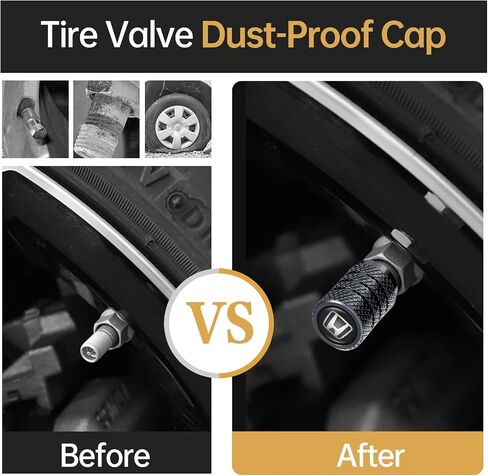 Car Tire Valve Stem Caps Compatible with Model 3, S, X, Y Accessories, Leakproof Corrosion Resistant Tire Valve Caps Compatible with Tesla Model Y Car Accessories, Black in Saudi Arabia