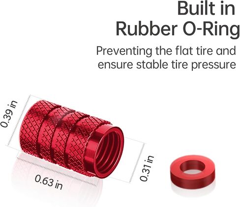 Car Tire Valve Stem Caps Compatible with Model 3, S, X, Y Accessories, Leakproof Corrosion Resistant Tire Valve Caps Compatible with Tesla Model Y Car Accessories, Black in Saudi Arabia