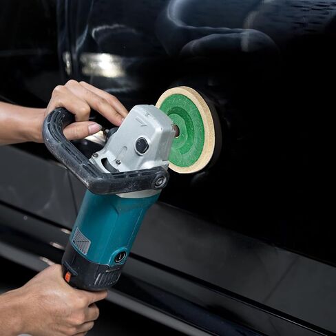 Fasmov 20 حزمة 4 بوصة مستديرة من الصوف ورأى عجلة القرص، ورأى الصوف تلميع عجلة القرص ل100 زاوية طاحونة، ورأى القرص تلميع عجلة التلميع وسادة للمعادن والرخام والخشب ومرفقات طاحونة الزاوية in Kuwait