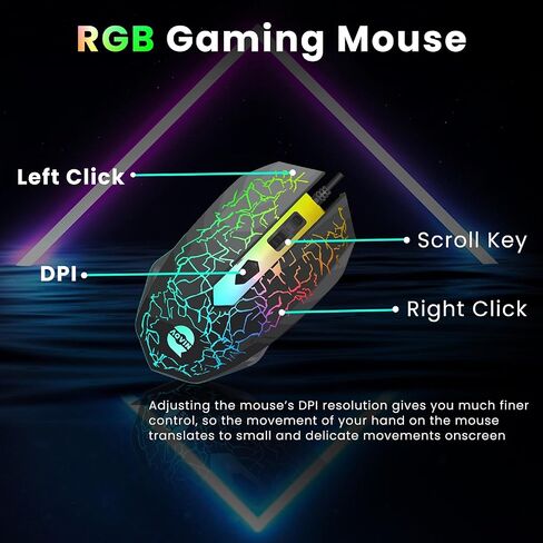 سطح المكتب للألعاب AQVIN AQ50 - بطاقة رسومات Radeon RX 580 بسعة 8 جيجابايت، ومعالج Intel i7 حتى 3.50 جيجاهرتز، و1 تيرابايت SSD و32 جيجابايت من ذاكرة الوصول العشوائي DDR4، وHDMI، ونظام التشغيل Windows 10 Pro - أسود in Kuwait