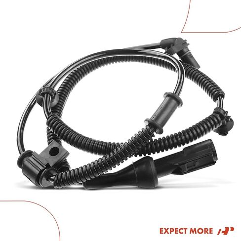 A-Premium Front Left or Right ABS Wheel Speed Sensor - Compatible with Ford & Lincoln Models - For F-150 2009-2010, Expedition, Navigator 2010 - Front Driver or Passenger Side, Replaces 9L3Z2C204A in Saudi Arabia