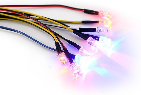 DUMBORC RC Car LED Lamp Flashing Lights for RC Racing Car Truck Crawler in Kuwait