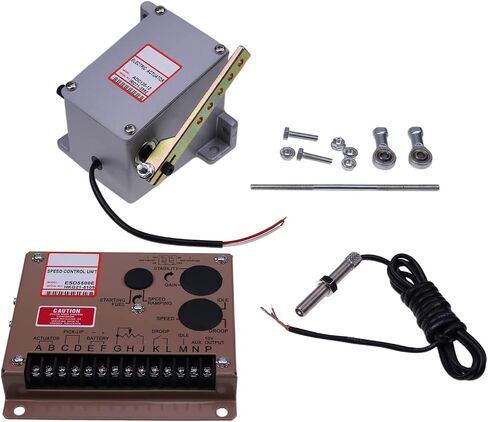المحرك ADC120-12V + وحدة التحكم في السرعة ESD5500E + مستشعر الالتقاط المغناطيسي MSP6729 للمولد in Saudi Arabia