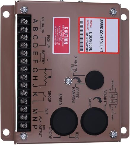 المحرك ADC120-12V + وحدة التحكم في السرعة ESD5500E + مستشعر الالتقاط المغناطيسي MSP6729 للمولد in Saudi Arabia