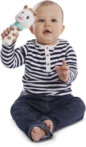 Sophie la girafe | Sweetie Pouet Rattle | Soft, Fun & Easy to Grasp | Awaken All 5 Senses in Saudi Arabia