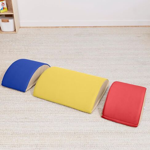 ECR4Kids SoftZone مجموعة التسلق الملونة، أدوات بناء التوازن، معاصرة، 3 قطع in Saudi Arabia