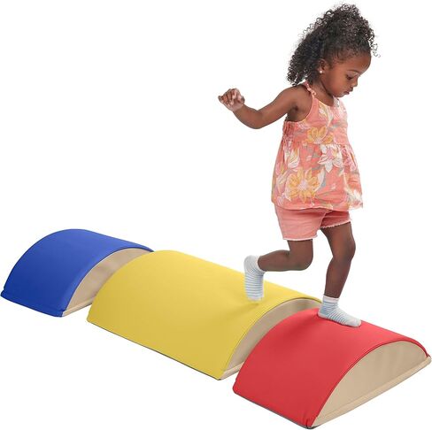 ECR4Kids SoftZone مجموعة التسلق الملونة، أدوات بناء التوازن، معاصرة، 3 قطع in Saudi Arabia
