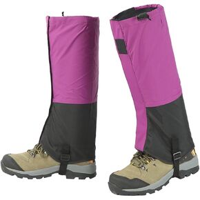 1 Pair Lightweight Leg Gaiters,44cm Long Snow Gaiters Windproof,with Top Adjustable Drawstring,for Mountain Walking Climbing Hunting in Saudi Arabia