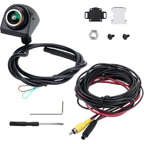 1080P 360° Rotatable Backup Camera for Cars, Trucks, RVs - IP69K Waterproof, Night Vision, 170° Wide Angle, Universal Front/Rear/Side View Camera, No Drilling Required in Saudi Arabia