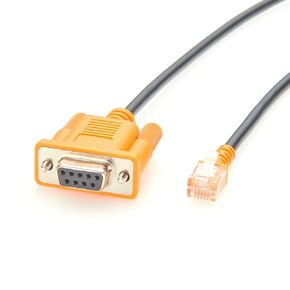 كابل البرمجة DB9 RS232 أنثى إلى RJ12 6P6C ذكر لبوابة AS-Interface/PLC متوافق مع IFM E70320(1.55M) in Kuwait