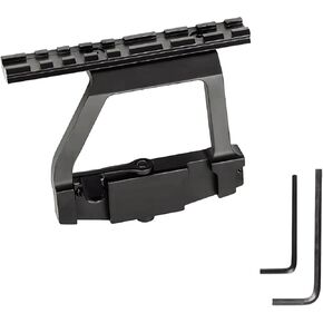 ملحقات أهداف الصيد في الهواء الطلق التكتيكية الجانب السكك الحديدية قفل جبل AK نطاق جبل قواعد البصريات الرياضية يتصاعد in Kuwait