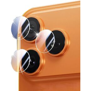 واقي عدسة الكاميرا لهاتف iPhone 17 Pro Max /17 Pro من الزجاج المقسى - 3 عبوات/شفاف in Kuwait