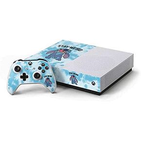 ملصق Skinit المخصص للألعاب متوافق مع حزمة الإصدار الرقمي بالكامل من Xbox One S - تصميم Disney Lilo and Stitch Stay Weird المرخص رسميًا in Kuwait