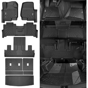 الحصير لجميع الأحوال الجوية لسيارة Mercedes Benz GLB 2020-2024 2025 الحصير الأرضي وحصائر صندوق السيارة وحصائر مسند الظهر لسيارة Mercedes Benz GLB إكسسوارات حماية بطانة أرضية مضادة للانزلاق عديمة الرائحة in Kuwait