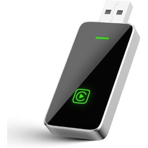 محول Carplay اللاسلكي لأجهزة Apple، ترقية محول تشغيل السيارة السلكي إلى اللاسلكي، التوصيل والتشغيل، التحكم المستقر وعدم التأخير، عصا دونجل تشغيل السيارة فقط لسيارات Apple السلكية CarPlay ولهاتف iPhone iOS 10+ in Kuwait