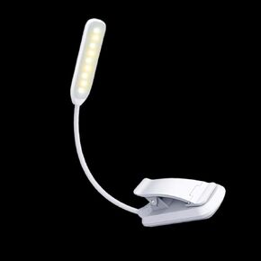 مصباح قراءة LED للعناية بالعين قابل لإعادة الشحن عبر USB من SAFIGLE، مصباح أبيض بجانب السرير مع سطوع قابل للتعديل للطلاب والدراسة الليلية، ضوء كتاب سطح المكتب صغير الحجم 88 × 40 × 220 مم in Kuwait