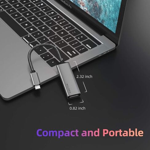 USB-C to HDMI Adapter 4K 60Hz, Thunderbolt 3 Compatible, Type-C to HDMI Converter Dongle for Laptops in Saudi Arabia
