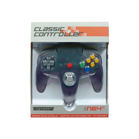 وحدة تحكم N64 Clear Purple TeknoGame in Saudi Arabia