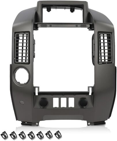 G-PLUS Center Dash Radio Bezel w/o Speaker Bezel Compatible with 2004-2006 Nissan Titan/ 2005-2006 Nissan Armada/ 2004 Nissan Pathfinder Armada 682577S000 AC Instrument Panel Lid in Saudi Arabia