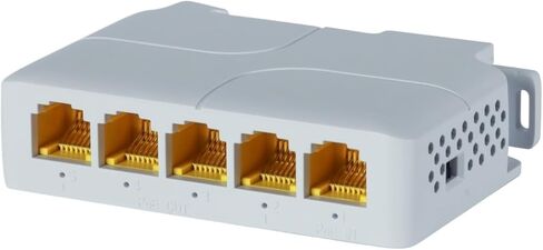 موسع Gigabit PoE 1 في 4 خارج 5 منافذ VLAN مكرر يعمل على تمديد الطاقة ونقل البيانات حتى 100 متر (328 قدمًا) (قطعة واحدة) in Kuwait