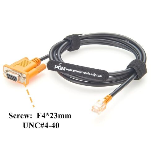 كابل البرمجة DB9 RS232 أنثى إلى RJ12 6P6C ذكر لبوابة AS-Interface/PLC متوافق مع IFM E70320(1.55M) in Kuwait