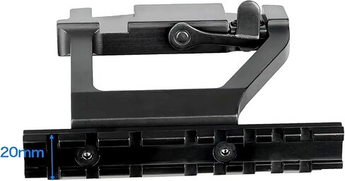 ملحقات أهداف الصيد في الهواء الطلق التكتيكية الجانب السكك الحديدية قفل جبل AK نطاق جبل قواعد البصريات الرياضية يتصاعد in Kuwait