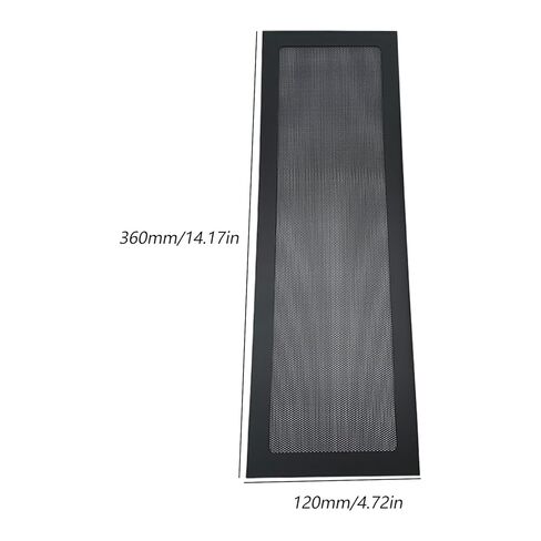 360x120mm PC Case Fan Filter Meshing Frame Nylon PC Computer Fan Meshing Grille Replacement Computer Screen in Saudi Arabia