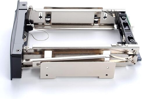5.25 Trayless Hot Swap Mobile Rack for 3.5 Hard Drive Adatper, Lockable Drive Bay and LED Light, with SATA Power Cable in Saudi Arabia