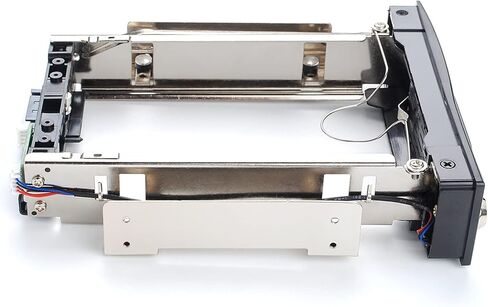 5.25 Trayless Hot Swap Mobile Rack for 3.5 Hard Drive Adatper, Lockable Drive Bay and LED Light, with SATA Power Cable in Saudi Arabia