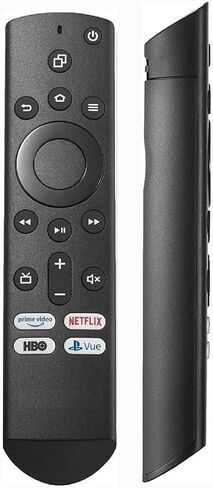 جهاز تحكم عن بعد بديل للتلفزيون الجديد لـ Insignia أو Toshiba Fire TV Edition 49LF421U19 50LF621U19 55LF621U19 TF-43A810U21 NS-24DF310NA21 NS-39DF310NA21 NS-39DF510NA19 NS-43DF710NA19 [بدون وظيفة صوتية] in Kuwait