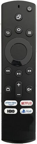 جهاز تحكم عن بعد بديل للتلفزيون الجديد لـ Insignia أو Toshiba Fire TV Edition 49LF421U19 50LF621U19 55LF621U19 TF-43A810U21 NS-24DF310NA21 NS-39DF310NA21 NS-39DF510NA19 NS-43DF710NA19 [بدون وظيفة صوتية] in Kuwait
