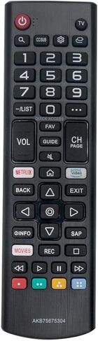 جهاز تحكم عن بعد بديل للتلفزيون الجديد لـ Insignia أو Toshiba Fire TV Edition 49LF421U19 50LF621U19 55LF621U19 TF-43A810U21 NS-24DF310NA21 NS-39DF310NA21 NS-39DF510NA19 NS-43DF710NA19 [بدون وظيفة صوتية] in Kuwait