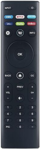جهاز تحكم عن بعد بديل للتلفزيون الجديد لـ Insignia أو Toshiba Fire TV Edition 49LF421U19 50LF621U19 55LF621U19 TF-43A810U21 NS-24DF310NA21 NS-39DF310NA21 NS-39DF510NA19 NS-43DF710NA19 [بدون وظيفة صوتية] in Kuwait